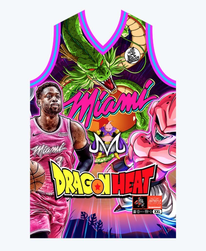 DragonBall Heat – Basketball Jersey – Shopjustbefly