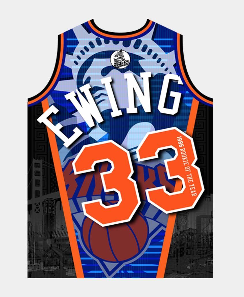 Ewing Rookie Of The Year – Basketball Jersey - 1