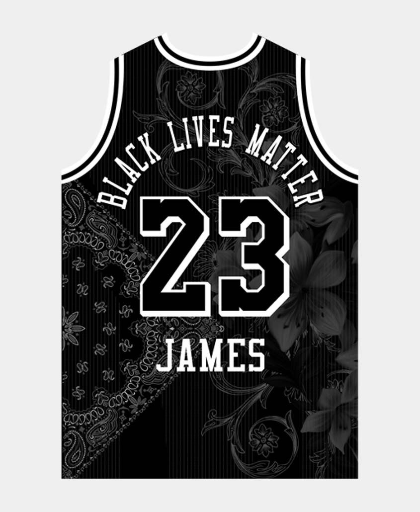 Lebron Black Lives Matter – Basketball Jersey - 1