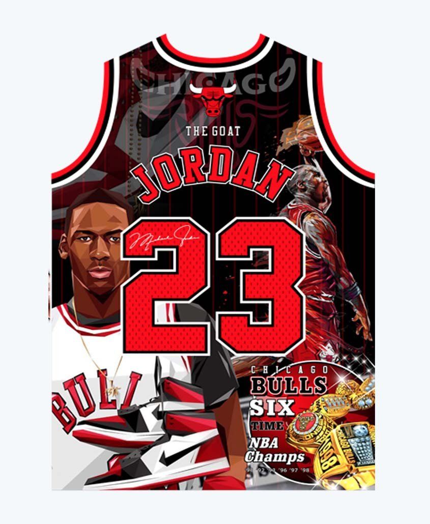 The Goat – Basketball Jersey - 1